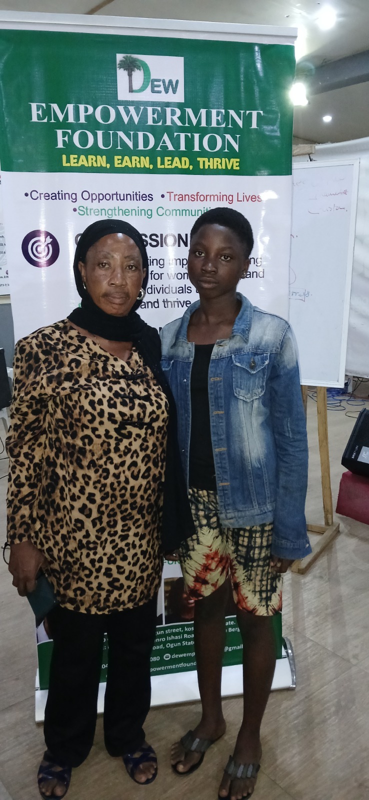 A mother and daughter from the first Enterprise Hub cohort